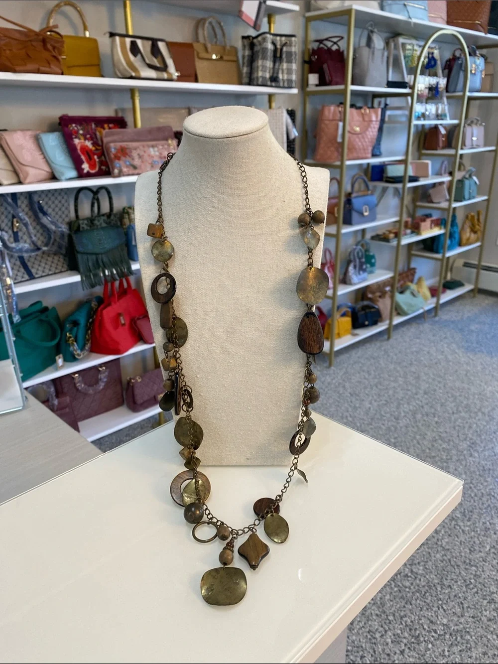 Wooden and metal beads